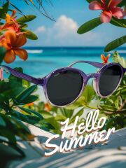 PICCO ÇOCUK PS 2141 41 18 122 MOR PEMBE KADIN / KIZ GÜNEŞ GÖZLÜĞÜ