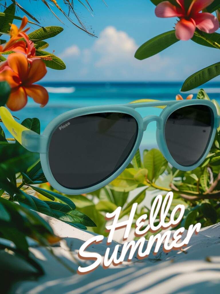 PICCO ÇOCUK PS2191 47 20 115 TURKUAZ SARI ERKEK GÜNEŞ GÖZLÜĞÜ